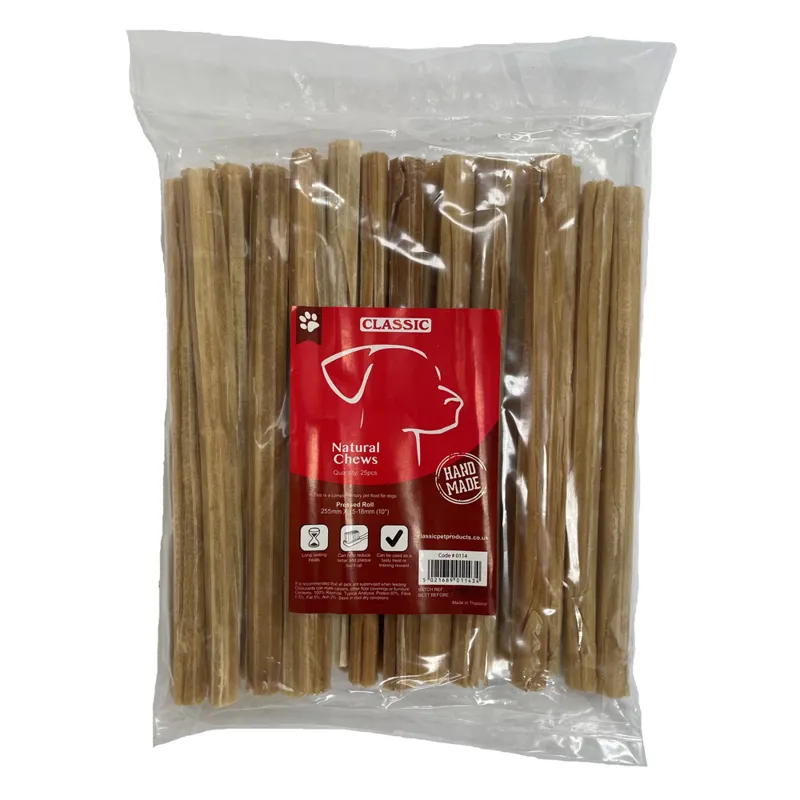 Rawhide Cigars 25cm x 15mm - 25 pack